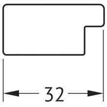 Зеркало 49х69 см черные дюны Evoform Definite BY 7481