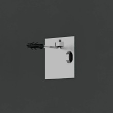 Зеркало 66х86 см белый Evoform Definite BY 7477