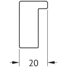 Зеркало 56х56 см белый Evoform Definite BY 7473