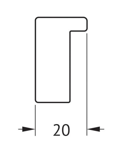 Зеркало 46х66 см белый Evoform Definite BY 7470