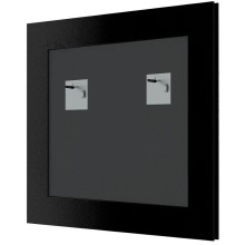 Зеркало 66х66 см черный Evoform Definite BY 7465