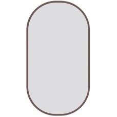 Зеркало 55х95 см шоколад матовый Caprigo Контур М-359-L809