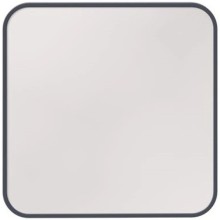 Зеркало 80х80 см графит матовый Caprigo Контур М-288-L810