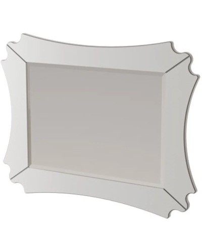 Зеркало 94,9х71,7 см белый матовый Caprigo Bourget 11030-B016