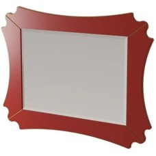 Зеркало 94,9х71,7 см красный матовый Caprigo Bourget 11030-B014
