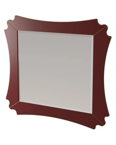 Зеркало 98х85,9 см бордо матовый Caprigo Bourget 11031-B013