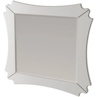 Зеркало 98х85,9 см белый матовый Caprigo Bourget 11031-B016