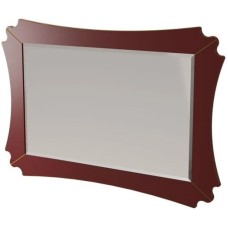 Зеркало 124,6х84,2 см бордо матовый Caprigo Bourget 11032-B013