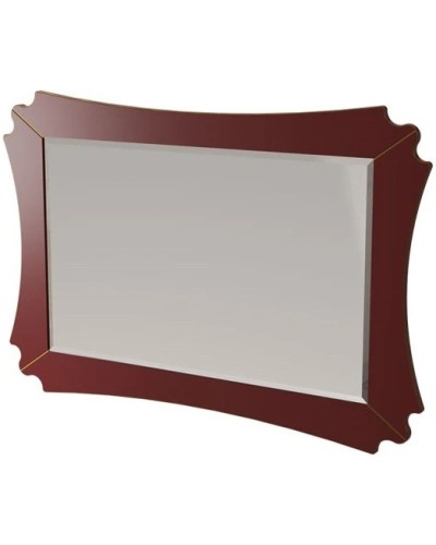 Зеркало 124,6х84,2 см бордо матовый Caprigo Bourget 11032-B013