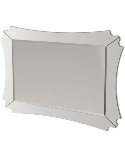 Зеркало 124,6х84,2 см белый матовый Caprigo Bourget 11032-B016