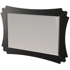 Зеркало 124,6х84,2 см черный матовый Caprigo Bourget 11032-B042