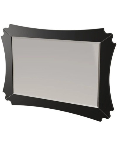 Зеркало 124,6х84,2 см черный матовый Caprigo Bourget 11032-B042