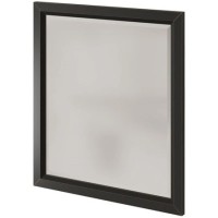Зеркало 72,5х81,4 см черный матовый Caprigo Jardin 10436-B032