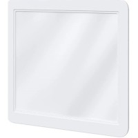 Зеркало 90х90 см белый матовый Caprigo Jersey 34331-L811