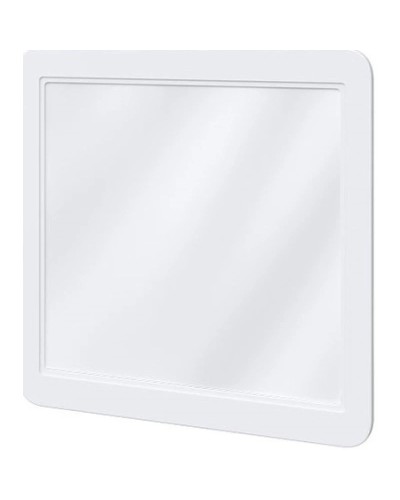 Зеркало 90х90 см белый матовый Caprigo Jersey 34331-L811