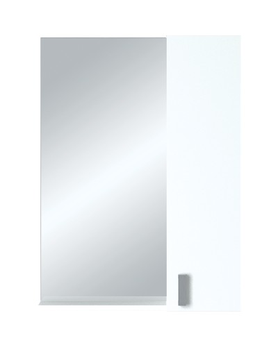 Зеркало со шкафом 1MarKa Вита 65 Белый глянцевый