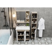 Зеркало 70х70 см дуб сонома L/R Onika Тимбер 207045