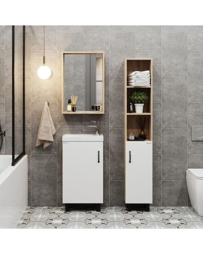 Зеркало 48х70 см дуб сонома Onika Тимбер 204803