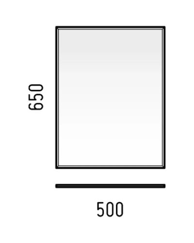 Зеркало 50х65 см Corozo Гольф SD-00000630