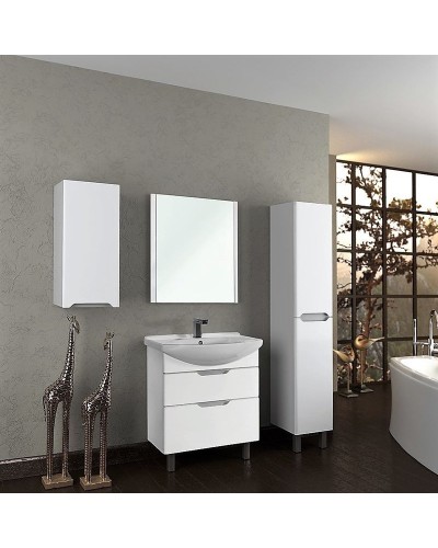 Зеркало Dreja Eco Uni 105 99.9007 Белое