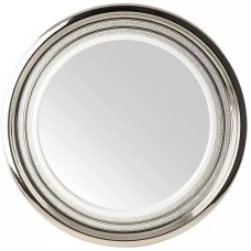 Зеркало 69х69 см белый декор платина Migliore Dubai 28449