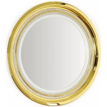 Зеркало 69х69 см белый декор золото Migliore Dubai 27495