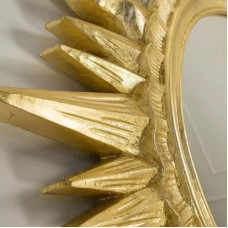 Зеркало 117х117 см золотой Migliore Солнышко 30581