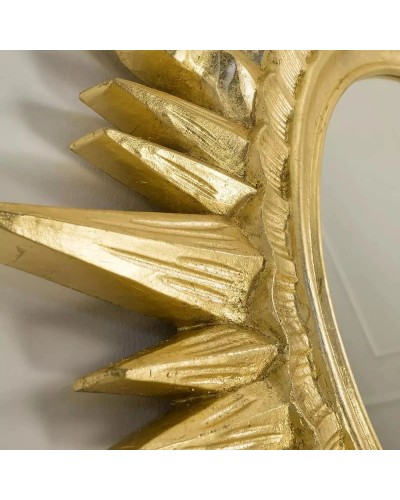 Зеркало 117х117 см золотой Migliore Солнышко 30581