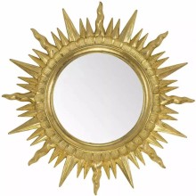 Зеркало 117х117 см золотой Migliore Солнышко 30581