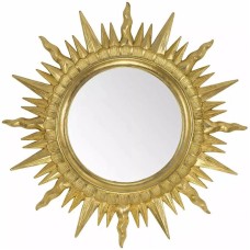 Зеркало 117х117 см золотой Migliore Солнышко 30581