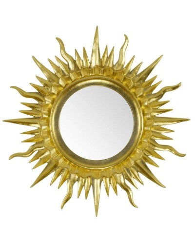 Зеркало 98х98 см золотой Migliore Солнышко 30609