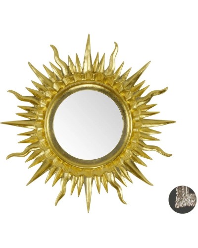 Зеркало 98х98 см серебро Migliore Солнышко 30993