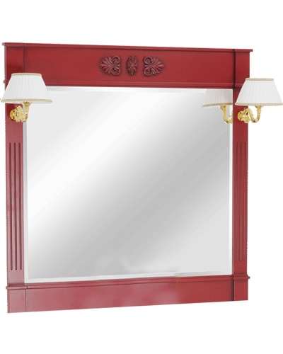 Зеркало Migliore Kantri 120 26741 Бордовое