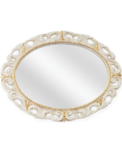 Зеркало Migliore CDB 90 ML.COM-70.724.AV.DO Слоновая кость Золото