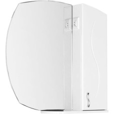 Зеркало со шкафом Aquanet Моника 75 R 186774 Белое