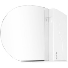 Зеркало со шкафом Aquanet Моника 105 186776 R Белое 186776