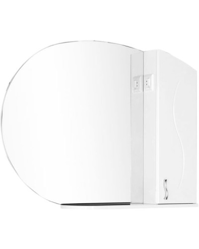 Зеркало со шкафом Aquanet Моника 105 186776 R Белое 186776