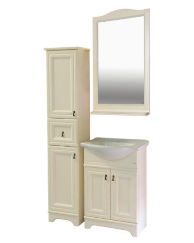 Лувр - 60 Зеркало в раме, слоновая кость О