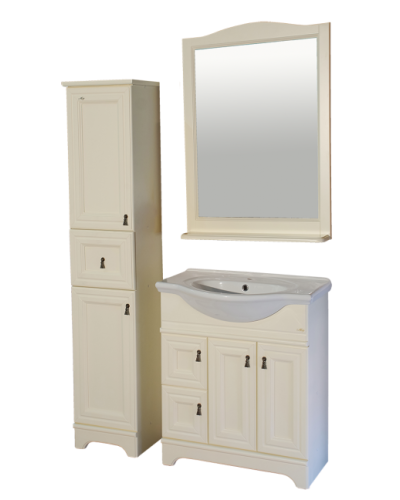 Лувр  - 75 Зеркало в раме, слоновая кость