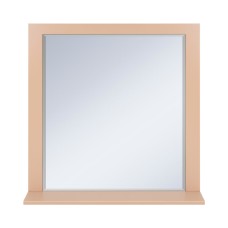 Сахара - 90 Зеркало в раме песочное с полкой