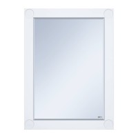 Лейла - 60 Зеркало в раме БЕЛОЕ