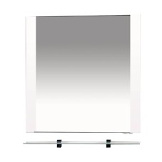 Орхидея - 70 Зеркало  белое с полочкой