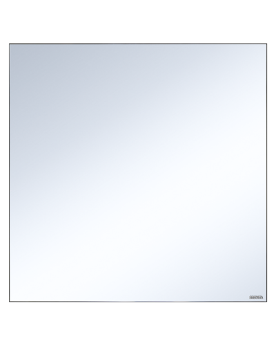 MARS - 80 Зеркало в черном матовом профиле