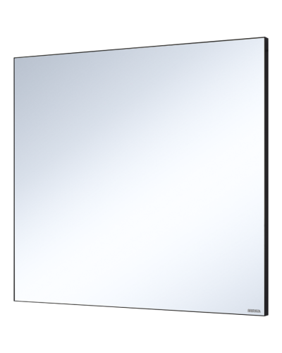 MARS - 90 Зеркало в черном матовом профиле