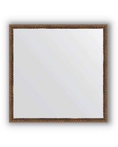 Зеркало Evoform Definite 58х58 Витая бронза