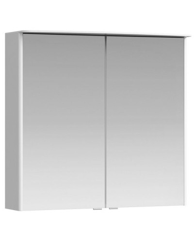 Зеркальный шкаф Aqwella 5 Stars Neringa 80 NER0408 с подсветкой Белый