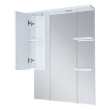 Дива - 85 Зеркало-шкаф со светом левое