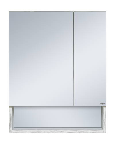 Кама - 75 Зеркало-шкаф с полочкой