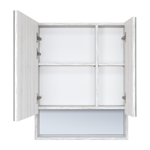 Кама - 75 Зеркало-шкаф с полочкой