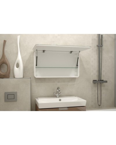 ТОКИО Зеркало-шкаф 900х530 с розеткой LED